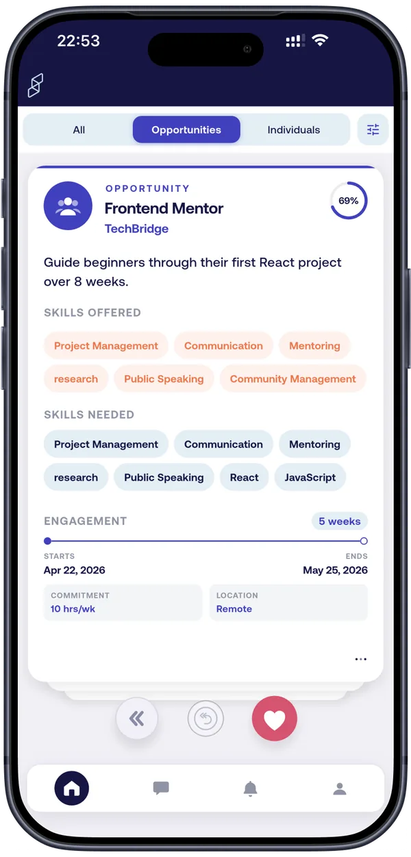 Swaplyst: browse opportunities